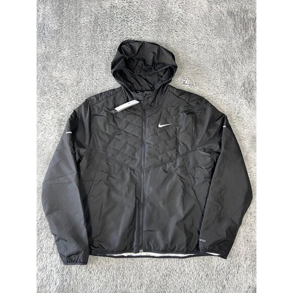 Nike Therma-FIT Repel Synthetic Fill Running Jacket Size Small Men Black